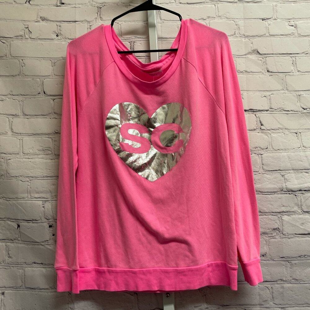 SOUL CYCLE - Hacci Pullover with Silver Heart